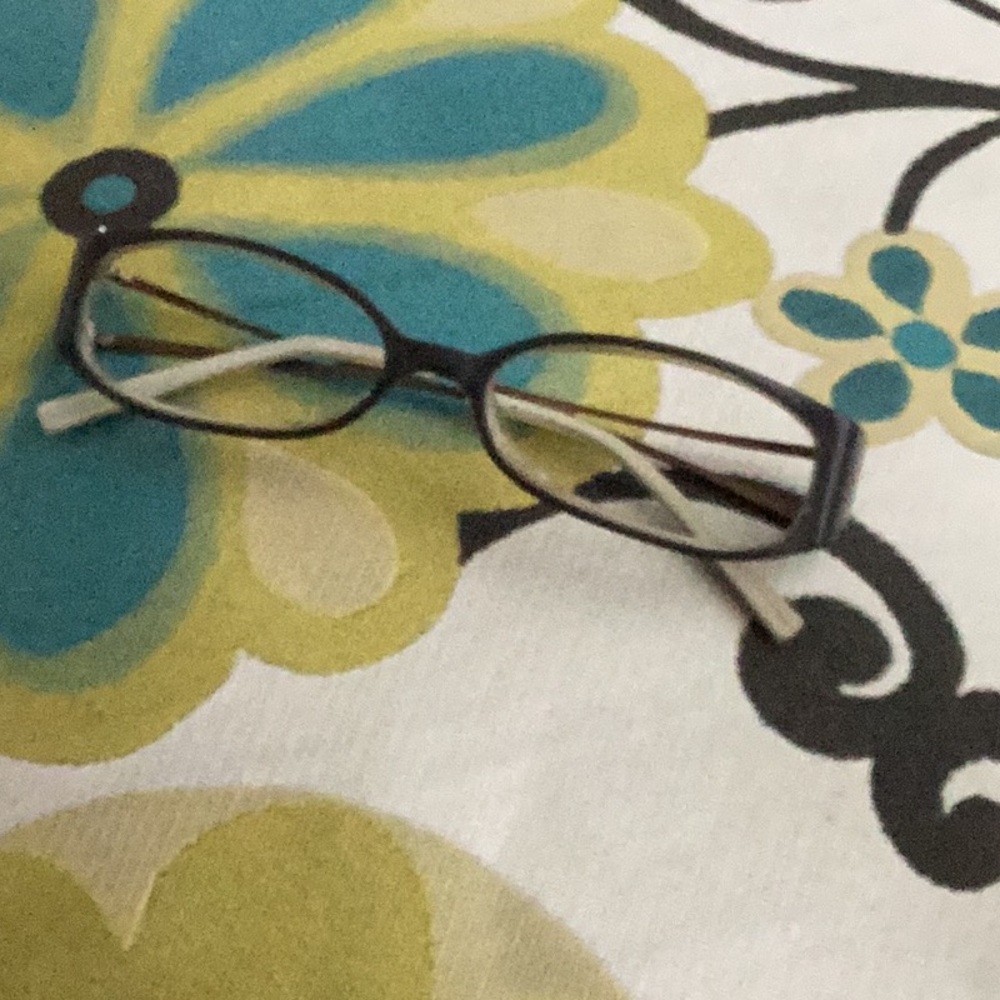 Anne Klein Brown and Cream Glasses